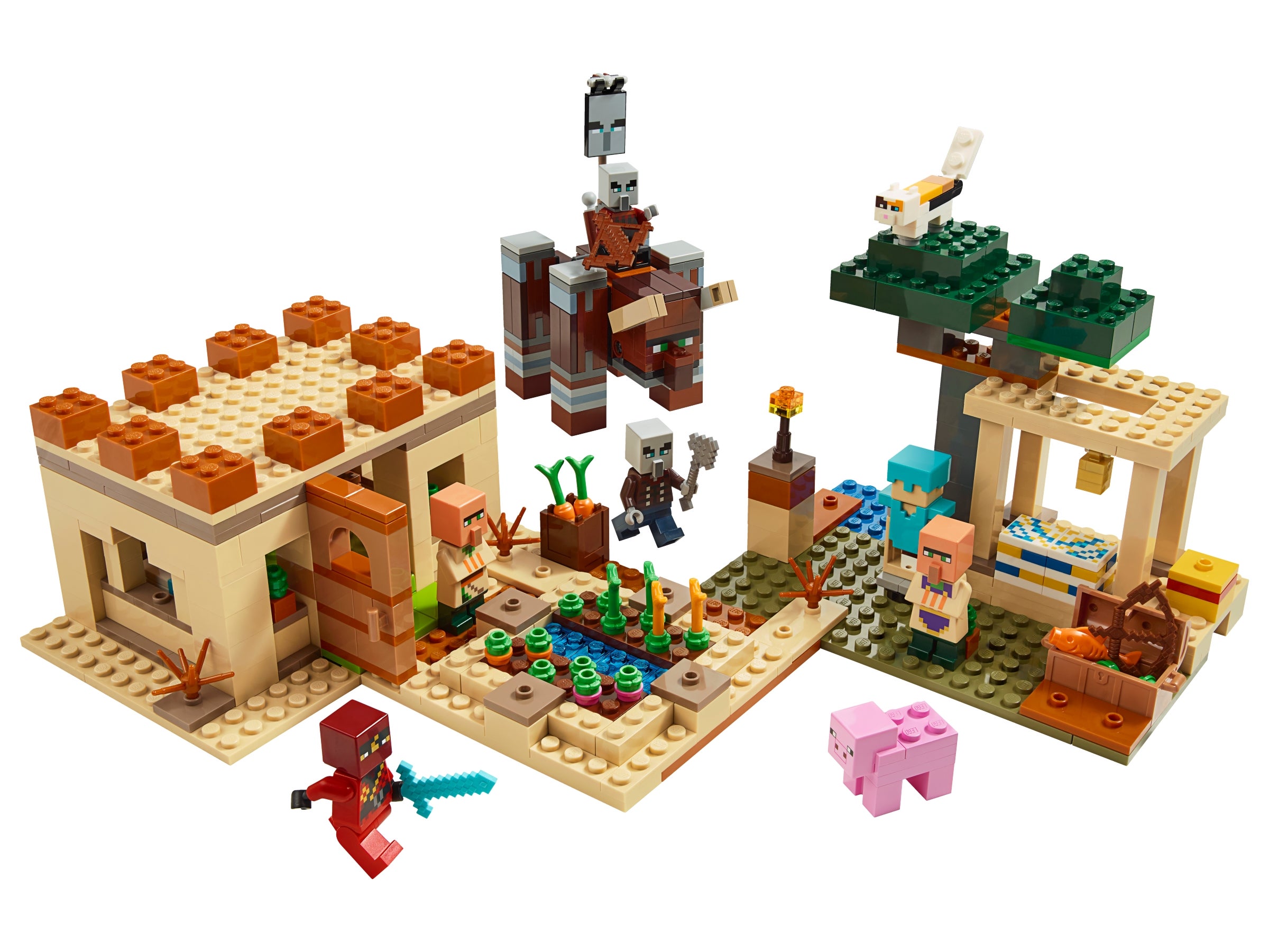 Lego Minecraft Villager from set 21160 Ultra Rare